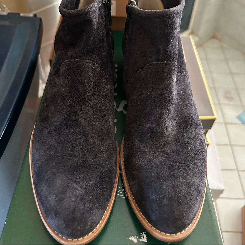 Bay blue Paul green booties worn once